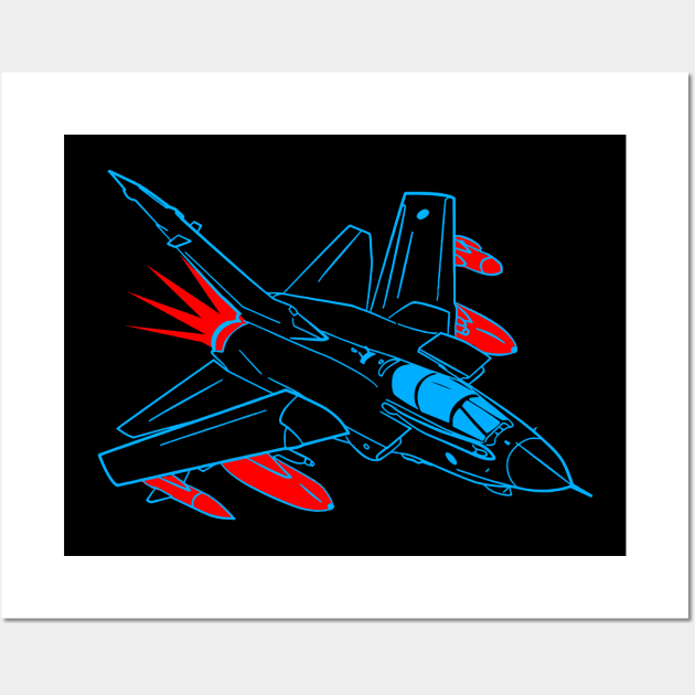 Tornado Fighter Jet by Funky Aviation Wall Art by Funky Aviation